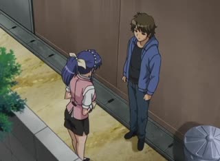 Busty loli housemaid enjoying some breast worship