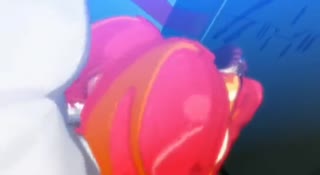 Brunette with short hair has sex in a hot anime