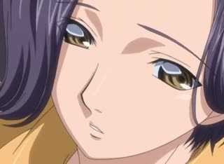 Horny maid has lesbian sex with a gorgeous blue haired babe