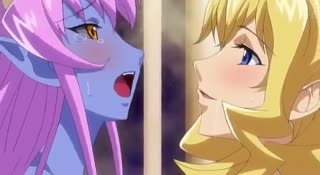 Juicy pussy drilling for a hot anime blonde babe