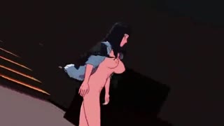 Naughty guy fucks two girls before getting caught