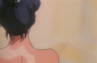 Clamps are making a submissive anime babe moan