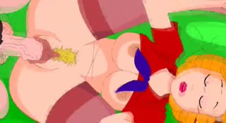 Young pair of attractive students bone in the library