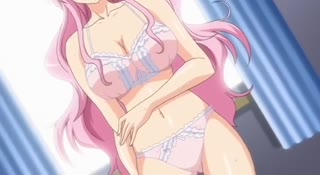 Greenhaired slut with curvy body has sex by the pool