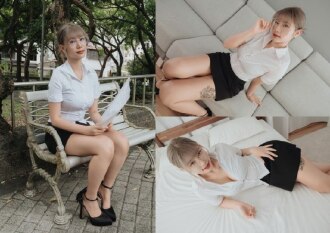 CUS-2569 Angel screen test big breasts F cup workplace newcomer Thumbnail