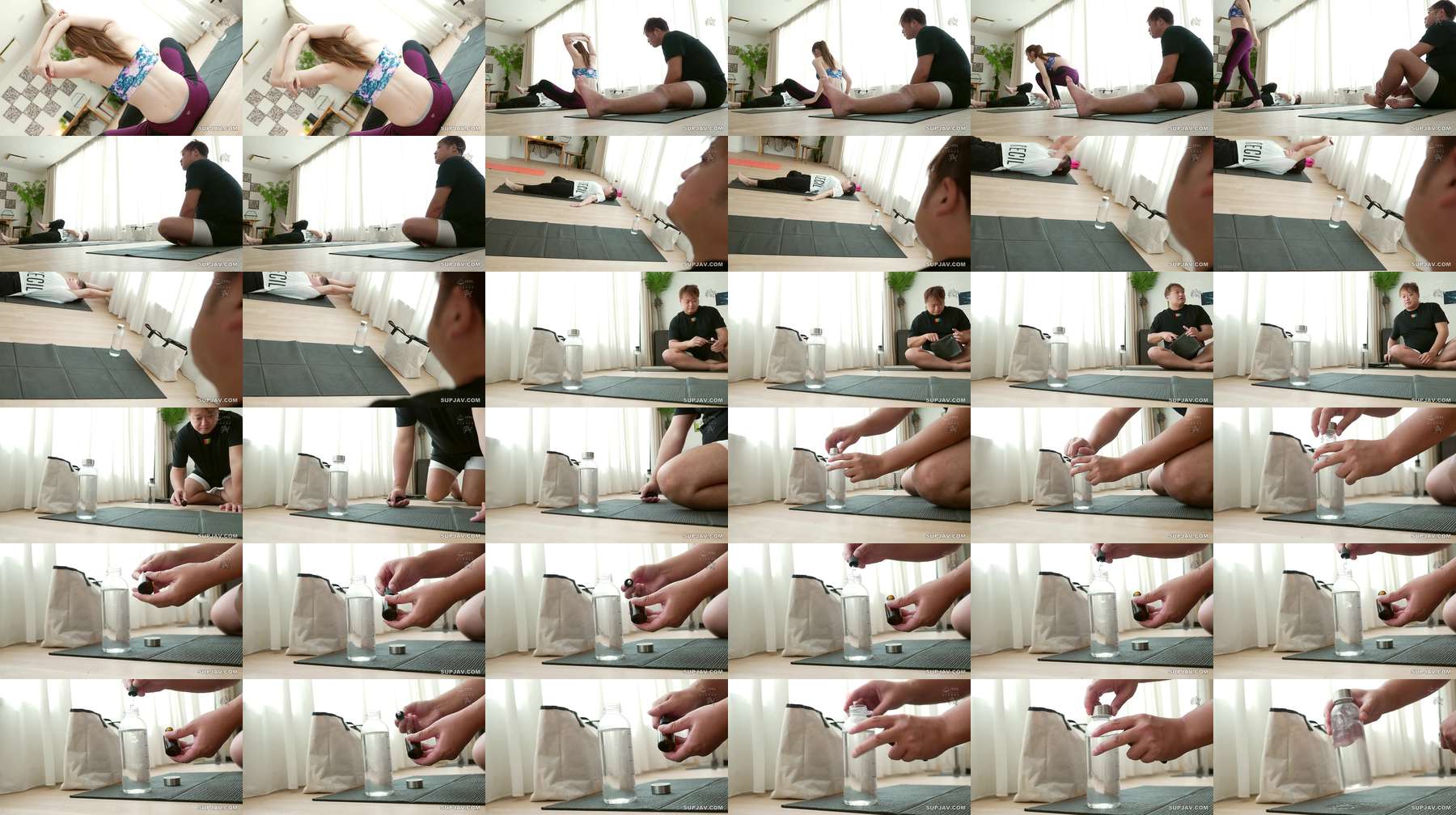 [UNCENSORED-LEAK] DASS-888 Aphrodisiac-filled, sweaty, and horny! Naturally and vulgarly, squishy, ​​squirting! Shaking, convulsive, sensitive hot yoga class, Amane Michelle