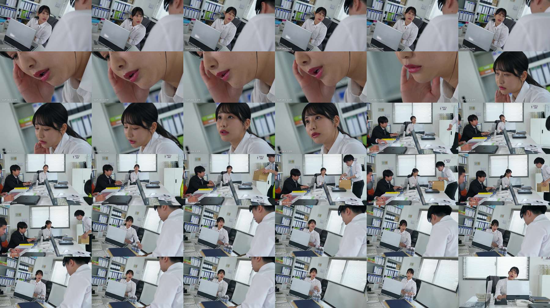 [UNCENSORED-LEAK] DVAJ-733 I was locked in the document room and my female boss was twisting her hips to hold in her pee, and I couldn't stop getting turned on by her and ended up violating her over and over again [climaxing, peeing, and squirting se