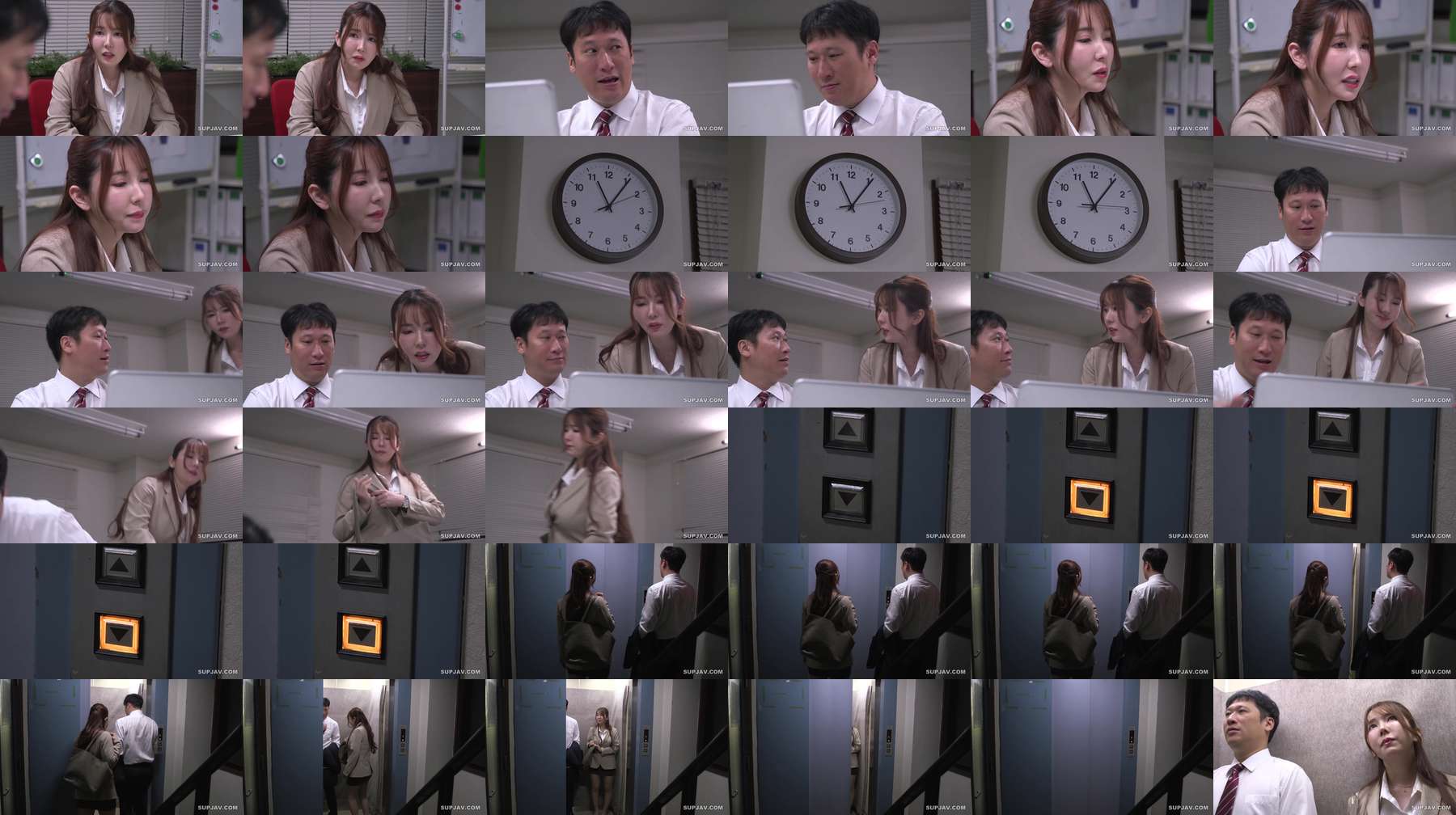 [UNCENSORED-LEAK] FBOS-014 On a stormy night, I was trapped in the office with my female boss, Yui Hatano