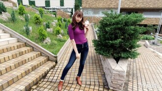 FC2-PPV-1514246 [Individual shooting / model] Papa Katsu's popular slender reading mode is tricked into vaginal cum shot! E Separate rubber available 50,000. Insert raw Ji ● Po to make you think that you are wearing a female college student model!  Thumbnail