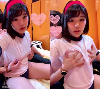 FC2-PPV-1617526 [Personal shooting] 18-year-old neat and clean girl ④. Creampie in the back of the vagina at the sports festival bloomers ♡ Competition between boyfriend and uncle Enko ♡ "Please make me pregnant with Enko O-nchin ... ♡" Thumbnail