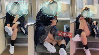 FC2-PPV-2632543 A girl in uniform I met on the train fluttered her skirt and showed me her panties pa0019 [Yes] Thumbnail