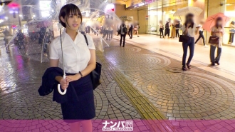 GANA-2356 Seriously Nampa, first shot. 1531 "Please eat chilled Chinese together! ] The new graduate OL who came with the intention of eating chilled Chinese is a prey to the actor! !! Faint in agony while shaking the Purunpurun F cup! I haven't Thumbnail