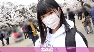 GANA-2712 Seriously Nampa, first shot. 1794 Picking up JD during cherry blossom viewing alone! Clear white thighs! Estimated G cup boobs if you take it off! Delight with teary eyes Irama! A lot of nasty panting with a tongue out!