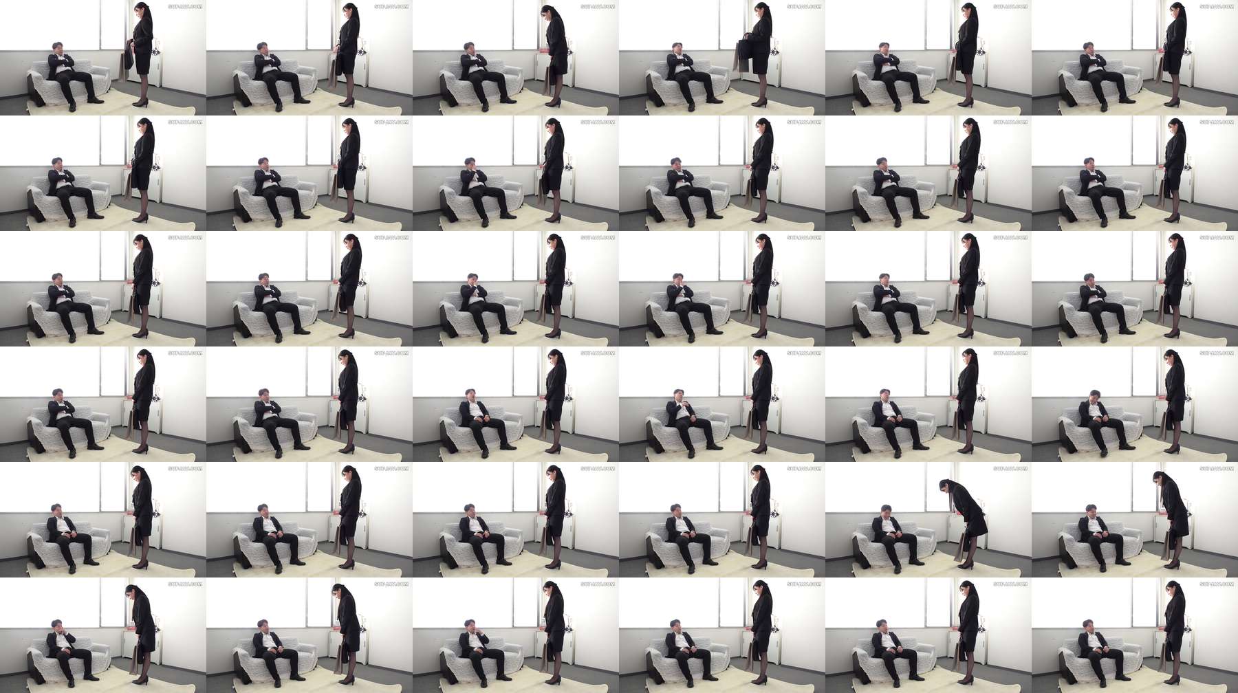 [UNCENSORED-LEAK] HALT-075 A new graduate office lady in pantyhose kneels down and apologizes for her boss’s mistake at a client’s workplace, but the man can’t resist her steamy ass and screws his big dick in from behind! Even though she re