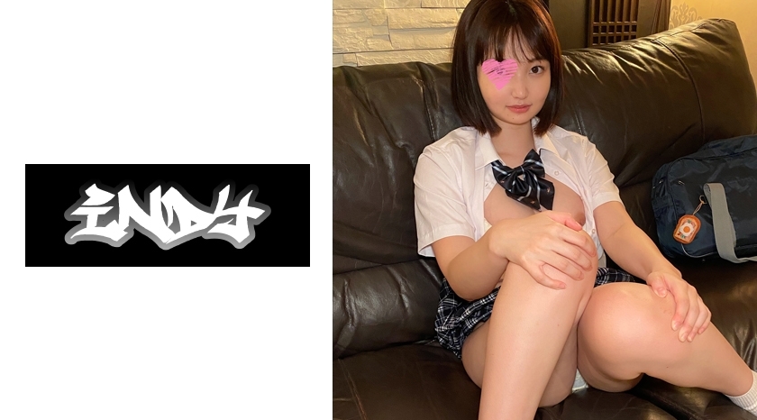 IND-037 Schoolgirl with an innocent appearance _ Pregnancy inevitable 2 consecutive rich vaginal cum shot to man who remains young