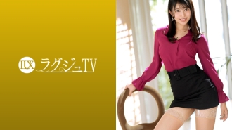 LUXU-1240 Luxury TV 1230 Active model with a height of 174 cm! [Tall x small face x beautiful legs] A beautiful woman with a masterpiece style falls in love with the actor Ji ● Ko and panting with a series of dirty words! Thumbnail