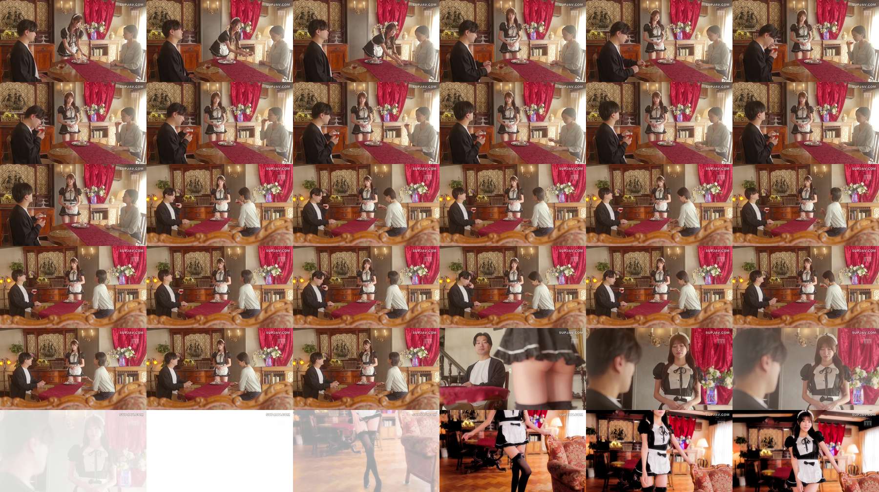 [UNCENSORED-LEAK] MIKR-089 "Using your feet doesn't count as cheating, does it, Master?" Whispering in your ear from behind, kneading your nipples, and teasing you with a footjob hold, the mischievous maid Hinako Mori