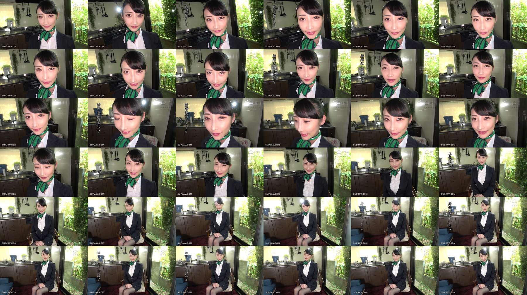 [UNCENSORED-LEAK] MSAJ-020 SEX-addicted woman, sex-crazed active flight attendant Rika, 25 years old, Yagi Rika