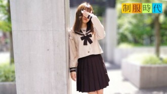 MUSUME-040624_01 Uniform era ~A beautiful girl with a nice shaved pussy who will even swallow it~ Thumbnail