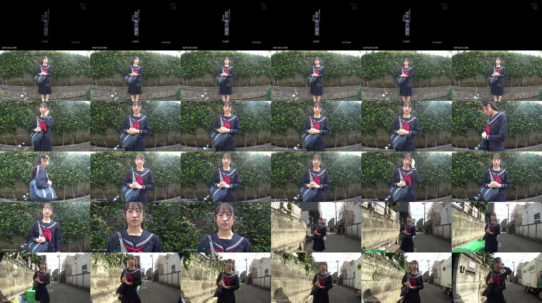 [UNCENSORED-LEAK] MVSD-682 A highly intelligent masochist with an IQ of 78: Rei Shiratori, a talented girl in a school uniform, is subjected to throat-reducing training.