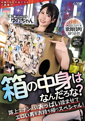 NPJS-255 What’s In The Box? Pick Up Guys On The Street! Let Them Fondle Your Tits And Take Home A Sexy Guy In This Special Edition!