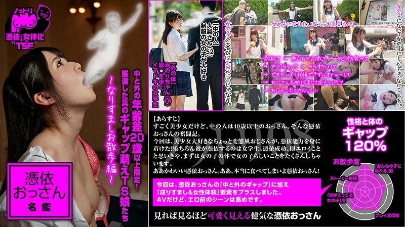 NTTR-008 Nottori 08 Possessed Old Man Directory Limited to 20 Years Old and Older Age Difference Between Inside and Outside!  - Carefully Selected True Gap Moe TS Girls ~Spoofing Walk~