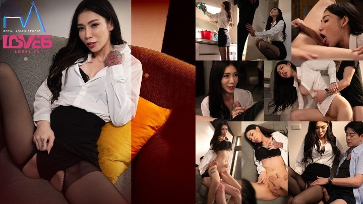 RAS307 - Use your beautiful boobs in exchange for performance and seductive sales techniques with huge breasts Poster
