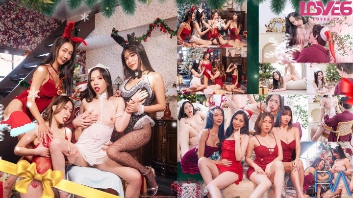 RAS362 - Christmas sex party, cross-dressing, provocative and cum-sucking Poster