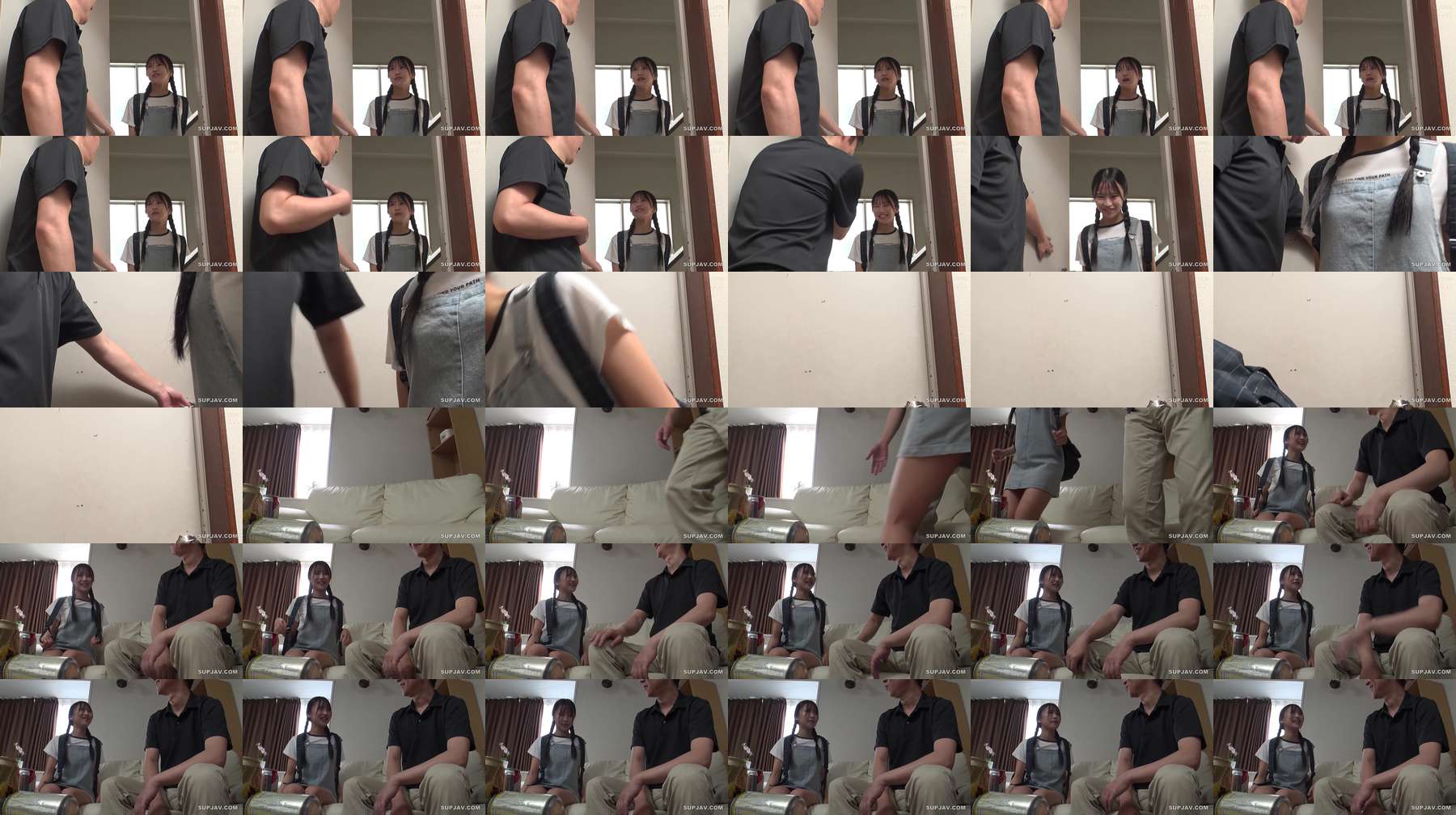 [UNCENSORED-LEAK] SUJI-298 Obscene creampie to daughter's friend Shaved Pussy Student Ao Ishihara Ao