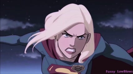 SuperGirl vs Mon El: Ballbusting Extremo - Rodillazos y puñetazos en los huevos