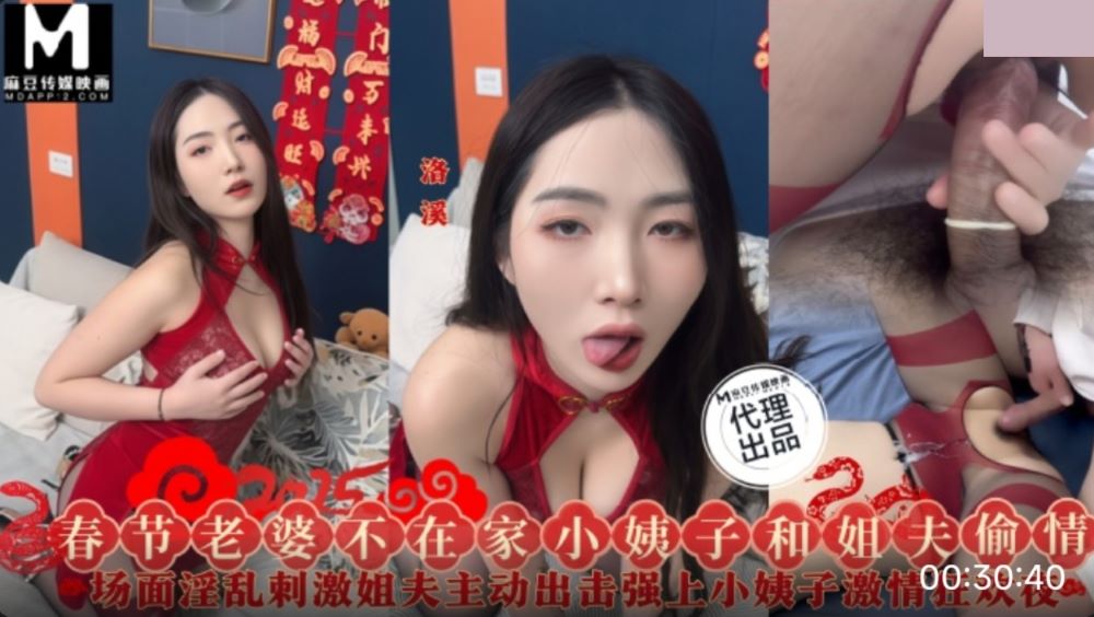 SZL-028: Spring Festival - Wife Away, Sister-in-Law and Brother-in-Law's Forbidden Affair with Luo Xi