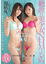 DASD-377 Two big co-stars of dreams. Beautiful girl NH Harlem Seri Kizuki x Akari Yukino Thumbnail