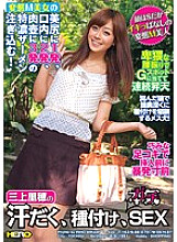 HERY-041 Riho Mikami Sweaty, Seeding, Serious SEX Thumbnail