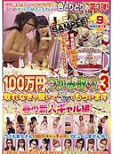 NHDT-436 Grab 1 million yen! 3 Spring Newcomer Gal Edition Thumbnail