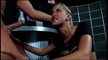 Angel Takes A Cock Down Her Throat (neck Veins!)