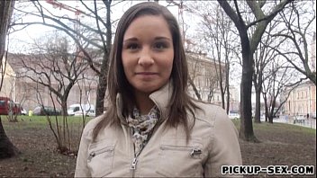 Barmaid Myrna Joy Flashes Her Big Tits And Fucked For Money