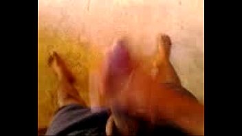 Moreno Cabeludo Batendo Uma Punheta