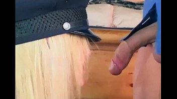 Pretty Female Cop Fucking In Gloves And Stockings