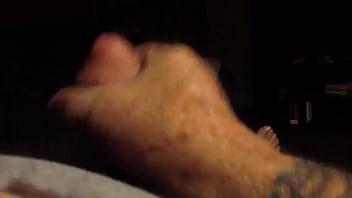 Stroking My Cock Watching Porn