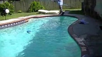 Having Some Fun With The Poolguy