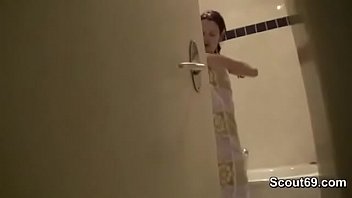 Boyfriend Look Girl In Bathroom And Fuck She Anal With Huge Cock