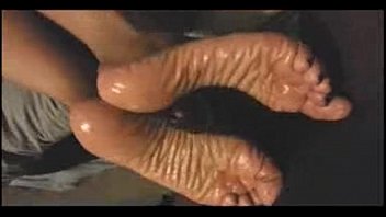 Ebony Wrinkled Solejob (not My Video)