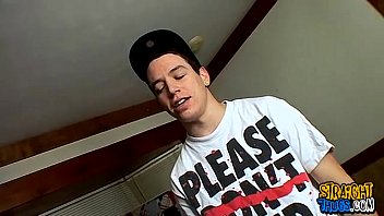 Straight Guy Slips Out Of His Boxers Exposing His Huge Cock