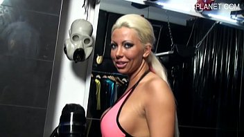 Busty Student Anal Licking