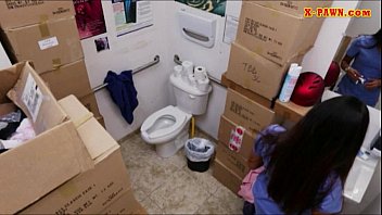 Desperate Chick Selling Her Old Teapot And Got Pounded