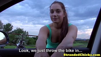 Real Stranded Euroteen Fucked By Driver