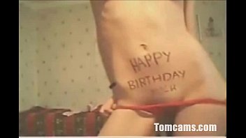 Happy Teen Live On Webcam