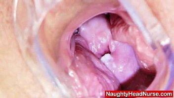 Mature Medic Fingering Pussy With Medical-tool