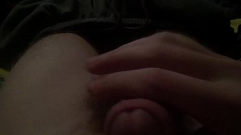 Small Uncut Cock Masterbation