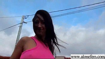 Alone Hot Girl Play With Sex Toys Dildos Video-17